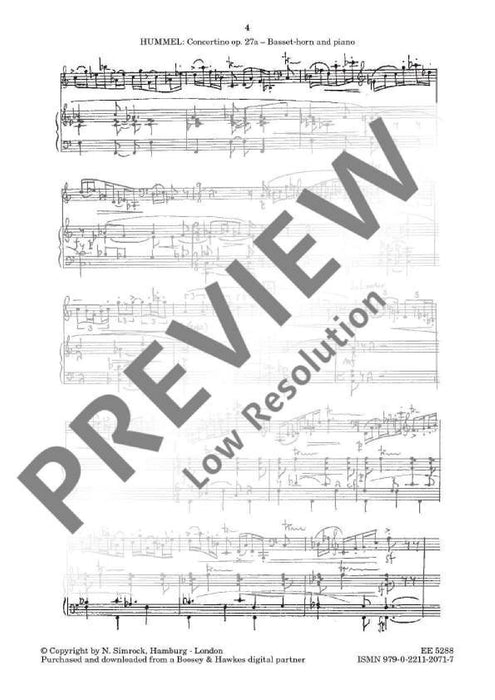 Concertino op. 27a 胡麥爾．貝托爾德 小協奏曲 法國號 (含鋼琴伴奏) | 小雅音樂 Hsiaoya Music