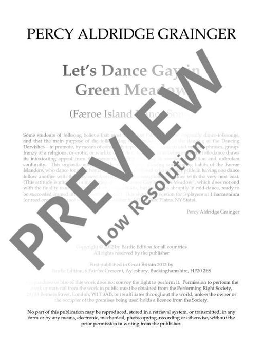 Let's Dance Gay In Green Meadow 葛林傑 舞曲 4手聯彈(含以上) | 小雅音樂 Hsiaoya Music