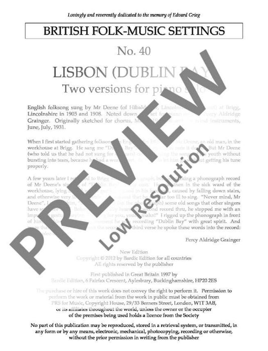 Lisbon Dublin Bay 葛林傑 鋼琴獨奏 | 小雅音樂 Hsiaoya Music