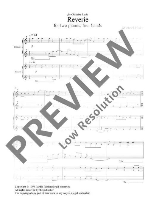 Reverie 雙鋼琴 | 小雅音樂 Hsiaoya Music