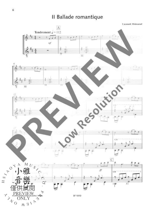 Evocations Suite 混和二重奏 組曲 朔特版 | 小雅音樂 Hsiaoya Music