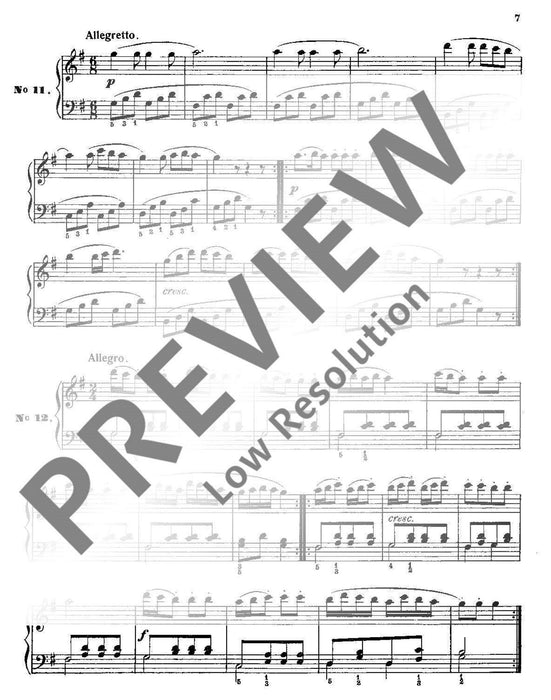 Les cinq doigts op. 777 24 Melodies for 5 fingers 徹爾尼 鋼琴獨奏 朔特版 | 小雅音樂 Hsiaoya Music