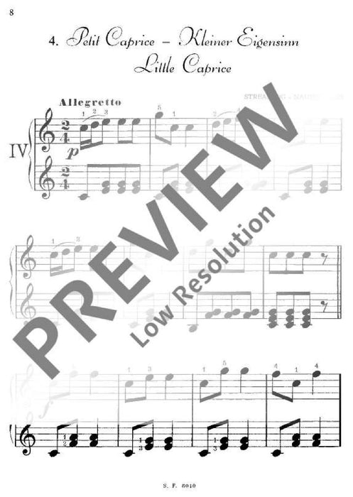 Le Pianiste en Herbe Vol. 1 The Budding Pianist 鋼琴練習曲 朔特版 | 小雅音樂 Hsiaoya Music