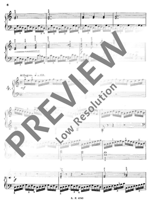 Petite école de la vélocité op. 242 Short School of Velocity 鋼琴練習曲 朔特版 | 小雅音樂 Hsiaoya Music