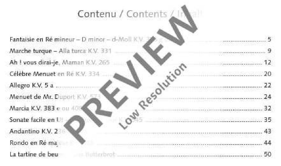 The Master of Pianos Vol. 4a 11 Favourite Pieces 莫札特 鋼琴 小品 鋼琴獨奏 朔特版 | 小雅音樂 Hsiaoya Music