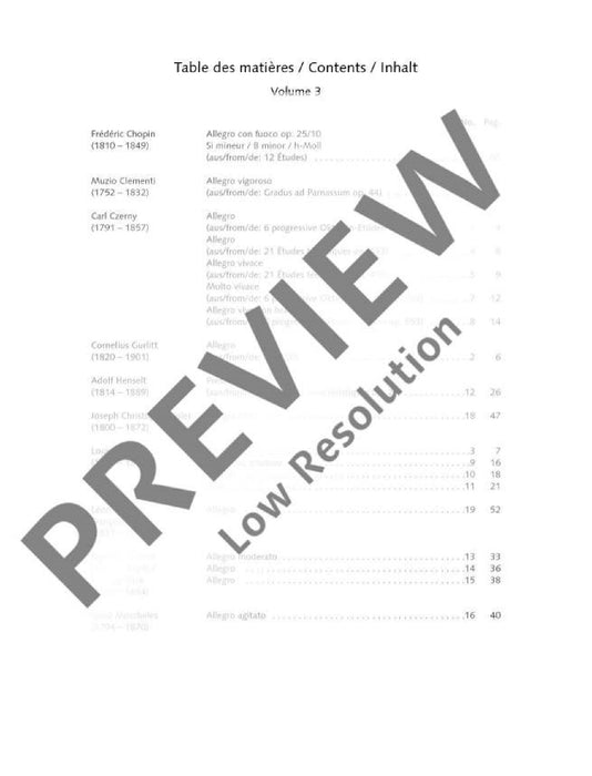 Virtuoso Studies Vol. 3 In octaves 鋼琴練習曲 朔特版 | 小雅音樂 Hsiaoya Music