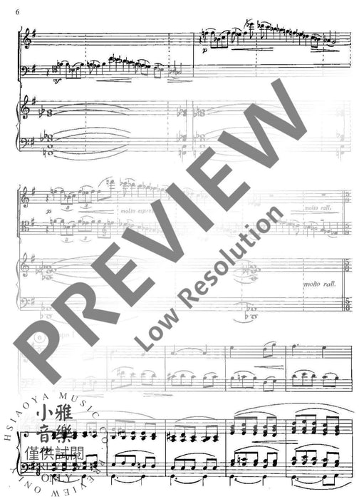 Larghetto op. 106 佩特斯 鋼琴三重奏 朔特版 | 小雅音樂 Hsiaoya Music