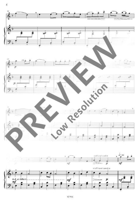 The seven secrets of the poet Les sept secrets du poète 長笛加鋼琴 朔特版 | 小雅音樂 Hsiaoya Music