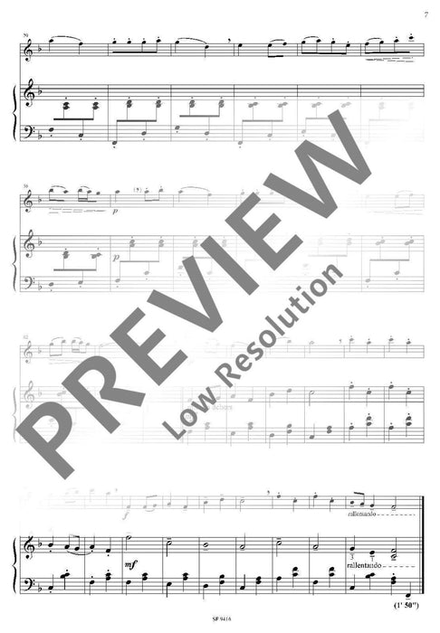 The seven secrets of the poet Les sept secrets du poète 長笛加鋼琴 朔特版 | 小雅音樂 Hsiaoya Music