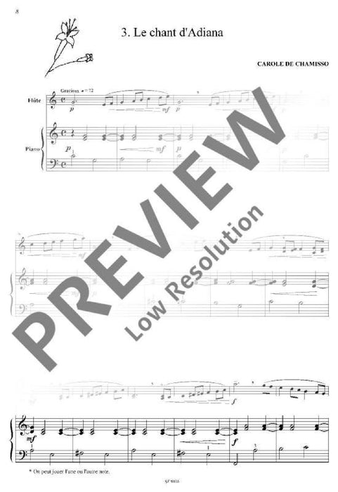 The seven secrets of the poet Les sept secrets du poète 長笛加鋼琴 朔特版 | 小雅音樂 Hsiaoya Music