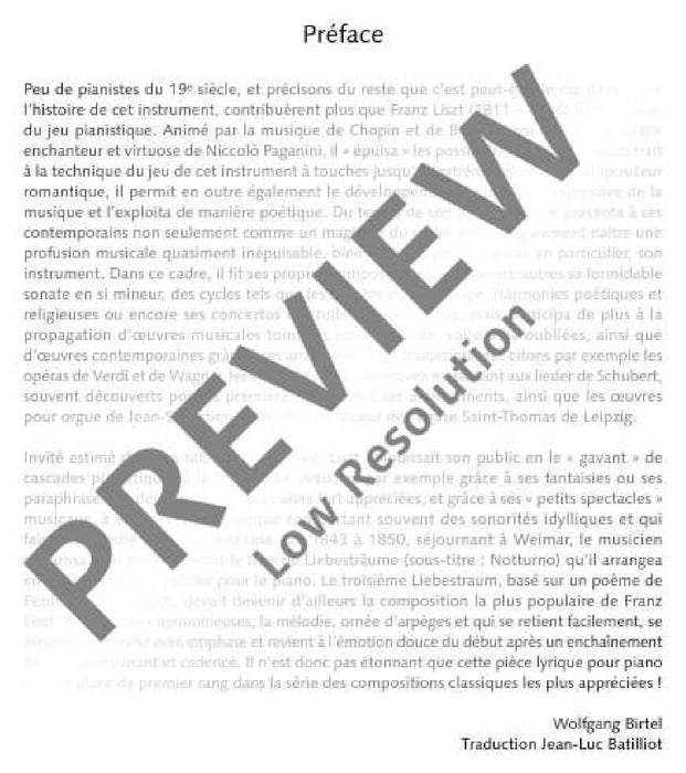 Dream of Love Nocturne No. 3 李斯特 夜曲 鋼琴獨奏 朔特版 | 小雅音樂 Hsiaoya Music