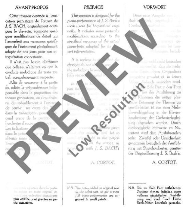 Concerto F minor BWV 1056 巴赫約翰‧瑟巴斯提安 協奏曲小調 雙鋼琴 朔特版 | 小雅音樂 Hsiaoya Music