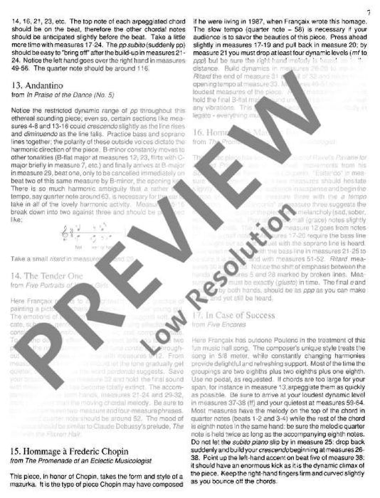 The Françaix-Collection 17 piano works by Jean Françaix 鋼琴 鋼琴獨奏 朔特版 | 小雅音樂 Hsiaoya Music