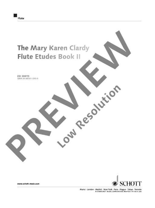 Flute Etudes Book Vol. II 長笛練習曲 長笛教材 朔特版 | 小雅音樂 Hsiaoya Music