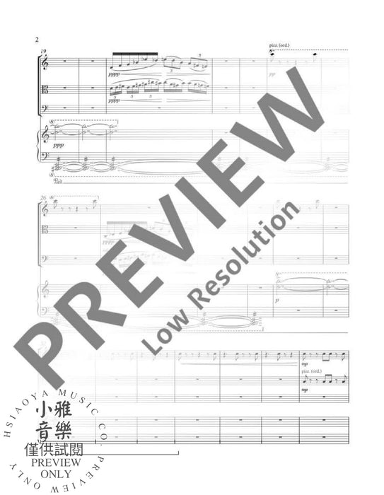 The Law of Returns for piano quartet 鋼琴四重奏 朔特版 | 小雅音樂 Hsiaoya Music