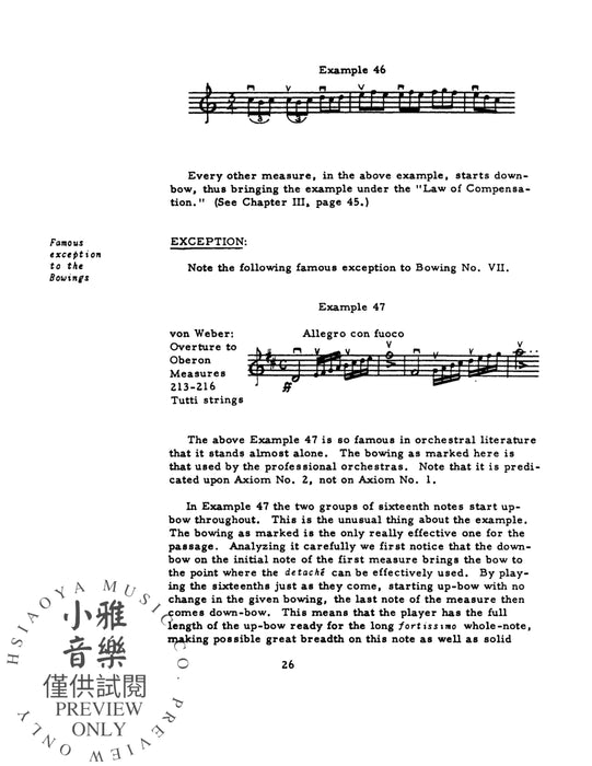 Orchestral Bowings and Routines | 小雅音樂 Hsiaoya Music