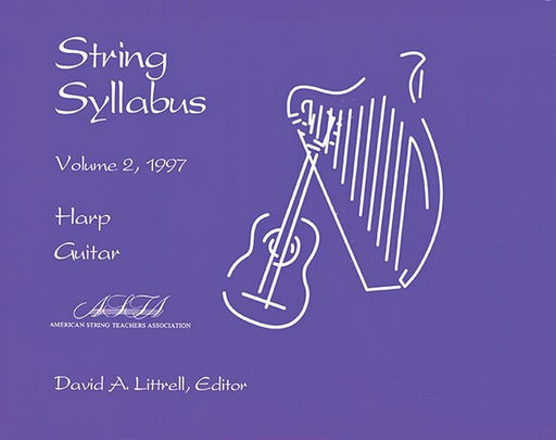 String Syllabus, Volume Two (1997) Harp and Guitar 弦樂 豎琴 吉他 | 小雅音樂 Hsiaoya Music