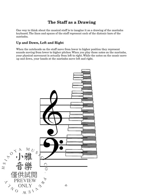 Reading Mallet Percussion Music (Third Edition) For Four-Octave Marimba 擊樂器 馬林巴琴 | 小雅音樂 Hsiaoya Music