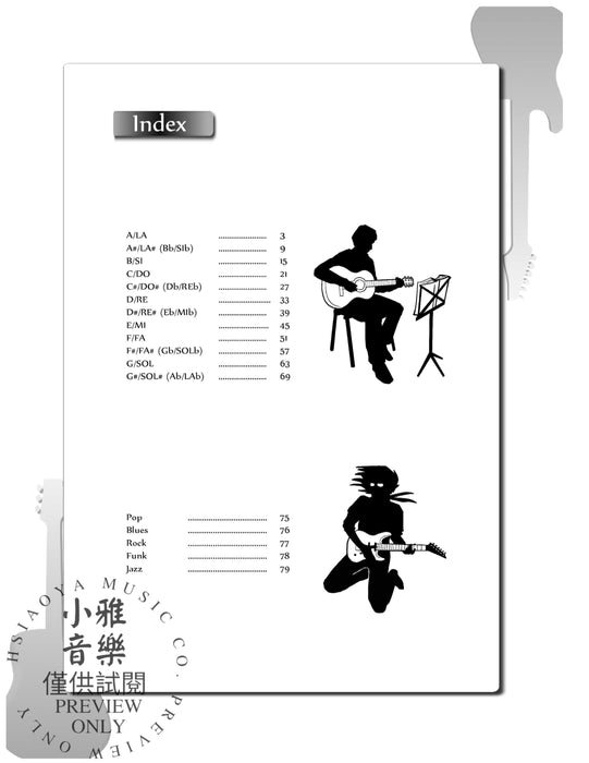 Guitar Chords All Useful Chords! 吉他 | 小雅音樂 Hsiaoya Music