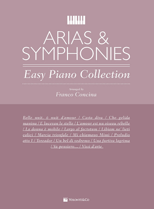 Arias and Symphonies (International Edition) Easy Piano Collection 詠唱調 鋼琴 | 小雅音樂 Hsiaoya Music