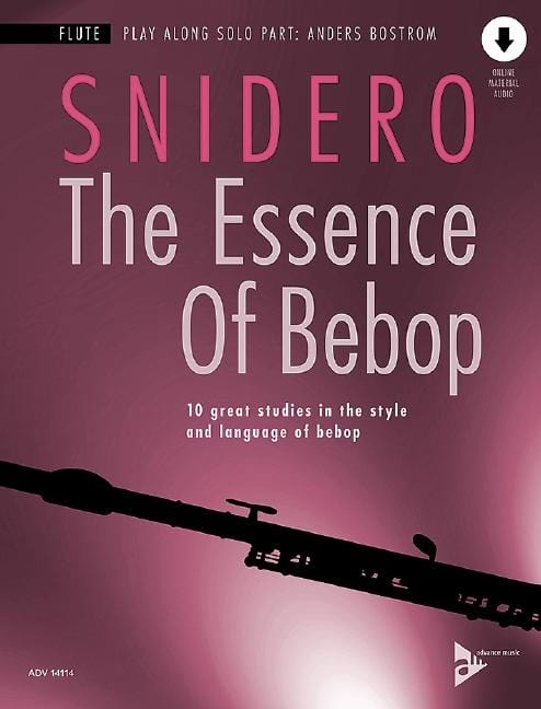 The Essence Of Bebop Flute 10 great studies in the style and language of bebop 長笛 風格 波普 長笛教材 | 小雅音樂 Hsiaoya Music