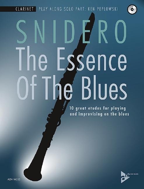 The Essence Of The Blues 10 great etudes for playing and improvising on the blues 藍調 練習曲 藍調 豎笛教材 | 小雅音樂 Hsiaoya Music