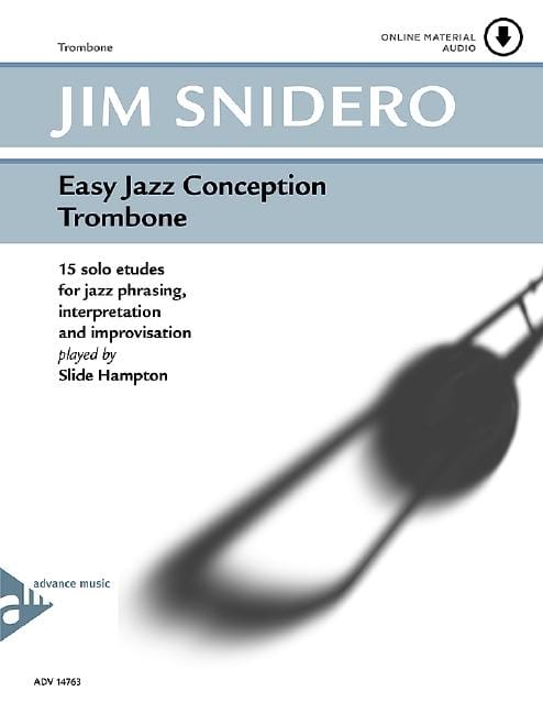 Easy Jazz Conception Trombone 15 solo etudes for jazz phrasing, interpretation and improvisation 爵士音樂長號 練習曲爵士音樂詮釋即興演奏 長號教材 | 小雅音樂 Hsiaoya Music