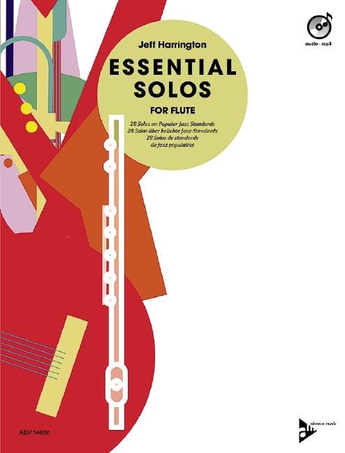 Essential Solos for Flute 28 Solos on Popular Jazz Standards 長笛 流行音樂爵士音樂 長笛獨奏 | 小雅音樂 Hsiaoya Music