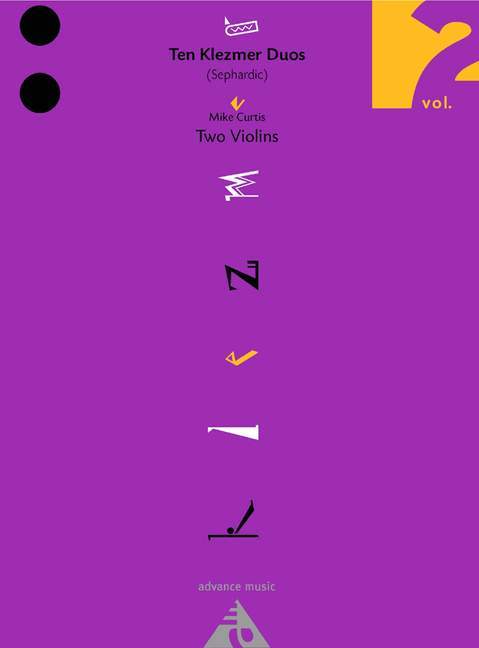 Ten Klezmer Duos Vol. 2 (Sephardic) 二重奏 雙小提琴 | 小雅音樂 Hsiaoya Music