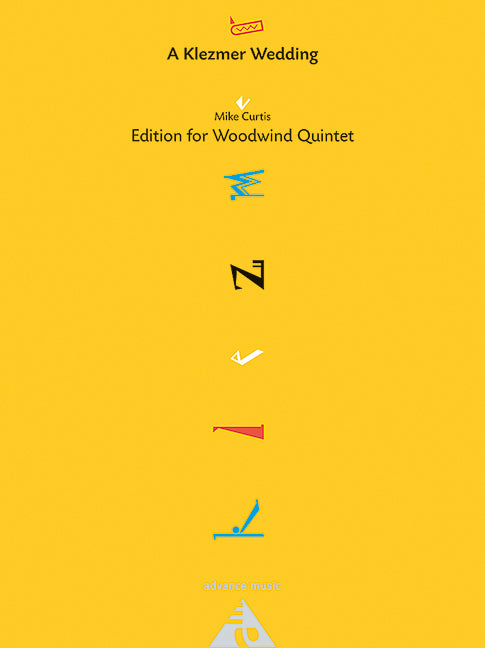 A Klezmer Wedding Edition for Woodwind Quintet 木管五重奏 木管樂器 | 小雅音樂 Hsiaoya Music