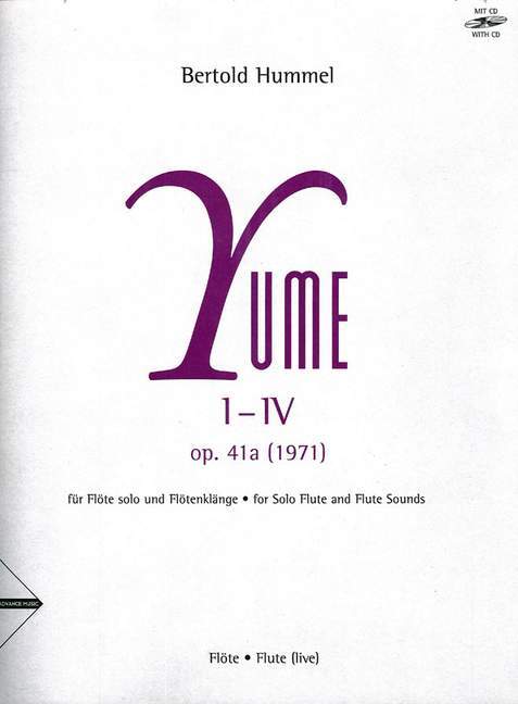 Yume I-IV op. 41a 胡麥爾．貝托爾德 長笛獨奏 | 小雅音樂 Hsiaoya Music