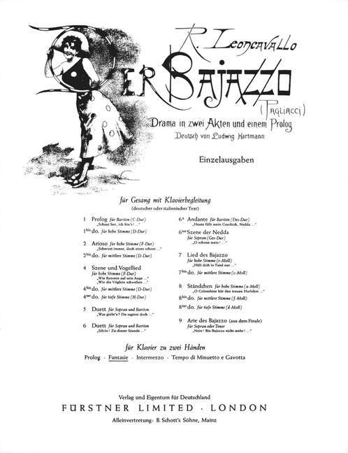 Der Bajazzo Fantasy 雷昂卡發洛 幻想曲 鋼琴獨奏 | 小雅音樂 Hsiaoya Music