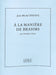 A La Maniere De Brahms (4' A 5') Theme Et Variations Pour Trombone Et Piano 主題 變奏曲 長號 鋼琴 | 小雅音樂 Hsiaoya Music