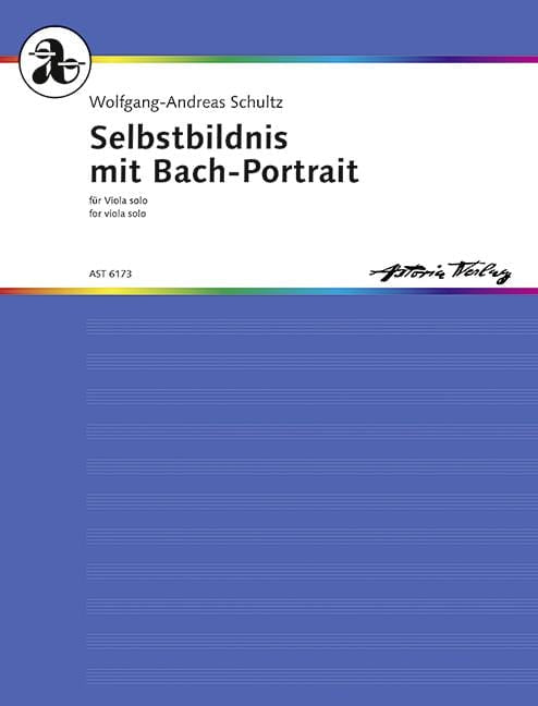Selbstbildnis mit Bach-Portrait for viola solo 舒爾次沃夫岡－安德雷阿斯 中提琴 中提琴獨奏 | 小雅音樂 Hsiaoya Music