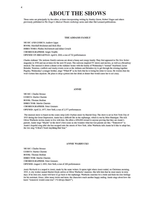 Singer's Musical Theatre Anthology - Children's Edition Book Only | 小雅音樂 Hsiaoya Music