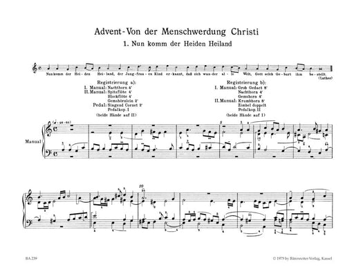Selected Organ Works, Volume 2 -Chorale Preludes, Part I- Chorale Preludes, Part I 帕海貝爾約翰 管風琴 聖詠合唱前奏曲 騎熊士版 | 小雅音樂 Hsiaoya Music