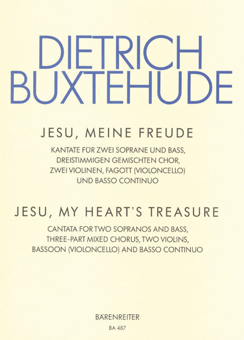 Jesu, my heart's treasure BuxWV 60 -Cantata- Cantata 布克斯泰烏德 清唱劇 騎熊士版 | 小雅音樂 Hsiaoya Music