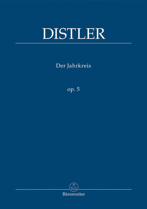 Der Jahrkreis op. 5 (1932/1933) 騎熊士版 | 小雅音樂 Hsiaoya Music