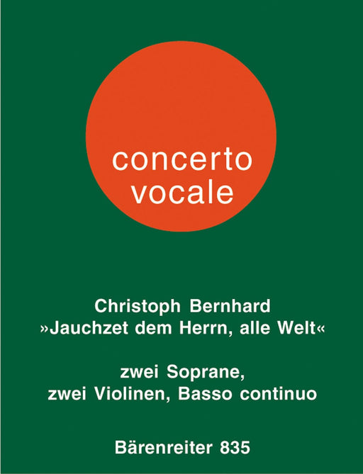 Jauchzet dem Herrn, alle Welt -Geistliches Konzert- Sacred Concerto 協奏曲 騎熊士版 | 小雅音樂 Hsiaoya Music