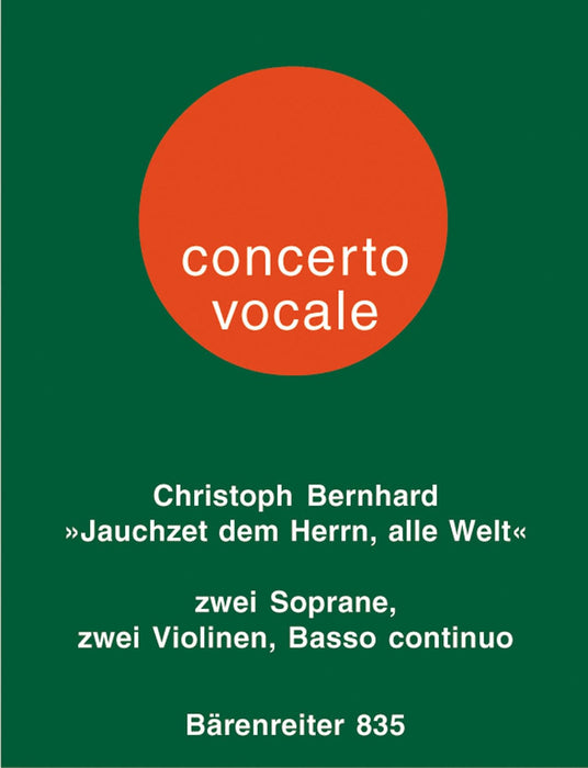 Jauchzet dem Herrn, alle Welt -Geistliches Konzert- Sacred Concerto 協奏曲 騎熊士版 | 小雅音樂 Hsiaoya Music