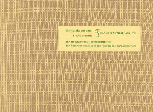 Spielstücke aus Fitzwilliam Virginal Book 1625 古鍵琴 騎熊士版 | 小雅音樂 Hsiaoya Music