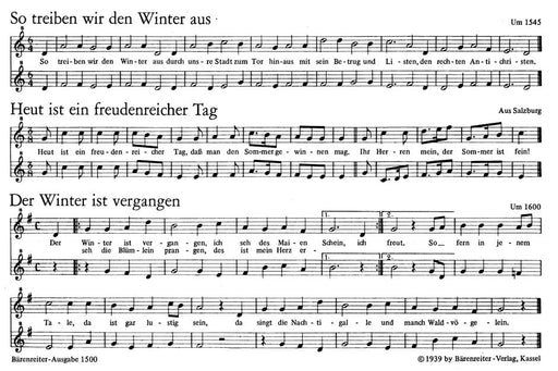 Volksliedbüchlein für two recorder 騎熊士版 | 小雅音樂 Hsiaoya Music