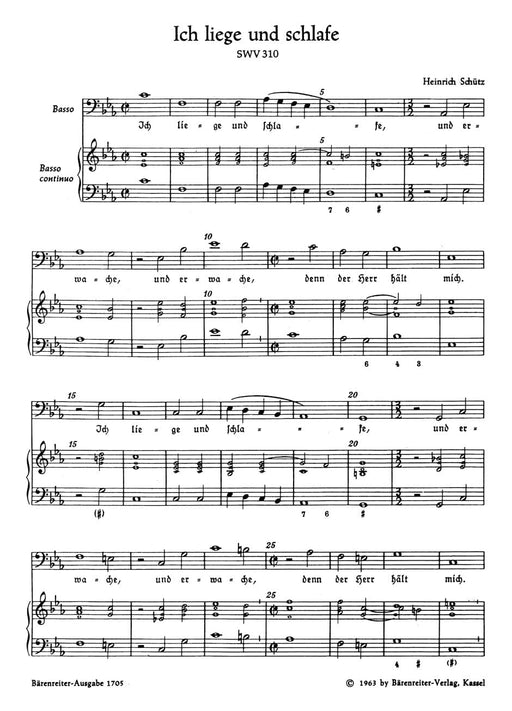 Kleine geistliche Konzerte, Heft 7 協奏曲 騎熊士版 | 小雅音樂 Hsiaoya Music