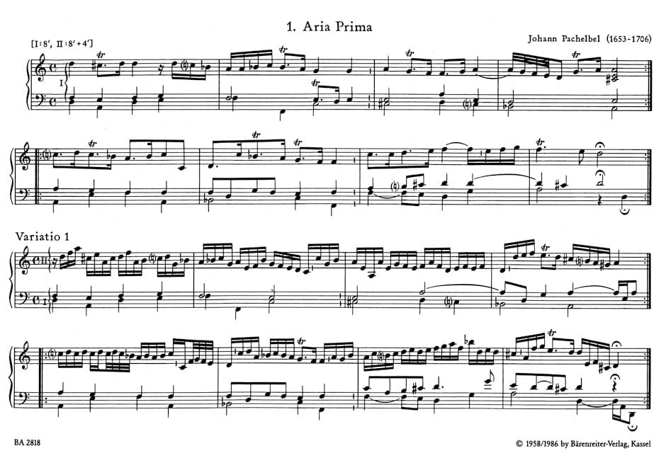 Selected Organ Works, Volume 10 -Hexachordum Apollinis- Hexachordum Apollinis 帕海貝爾約翰 管風琴 騎熊士版 | 小雅音樂 Hsiaoya Music