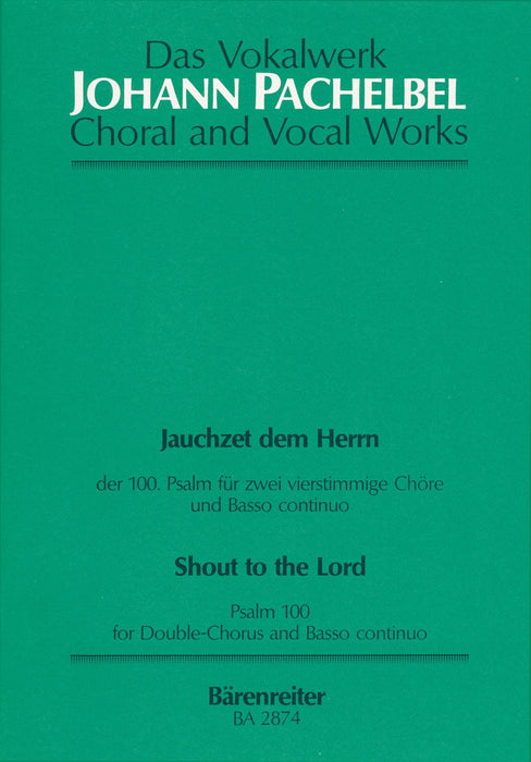 Jauchzet dem Herrn - Shout to the Lord -Motette- Motet 帕海貝爾約翰 經文歌 騎熊士版 | 小雅音樂 Hsiaoya Music