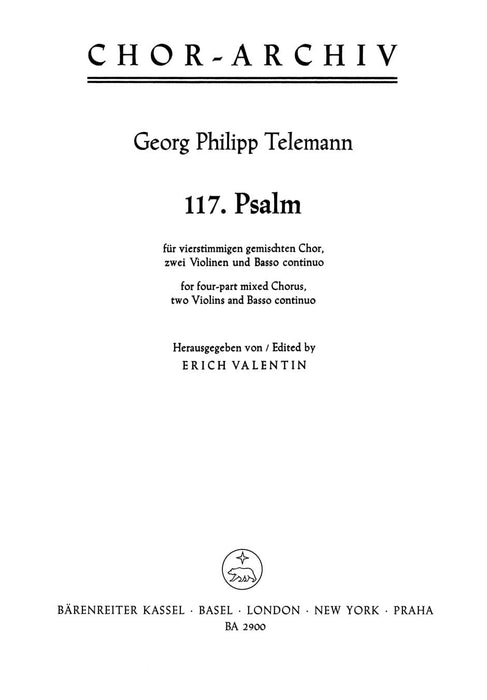 Laudate Jehovam "Auf! Lobet den Herren" (Psalm no. 117) 泰勒曼 詩篇 騎熊士版 | 小雅音樂 Hsiaoya Music