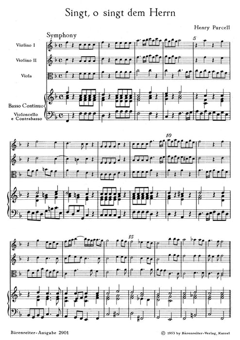 O, sing unto the Lord -Anthem- Anthem 珀瑟爾 頌歌 騎熊士版 | 小雅音樂 Hsiaoya Music