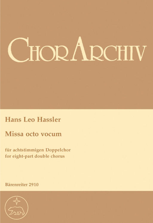 Missa octo vocum -Messe für achtstimmigen Doppelchor- Mass for 8-part double choir 彌撒曲 雙合唱隊 騎熊士版 | 小雅音樂 Hsiaoya Music