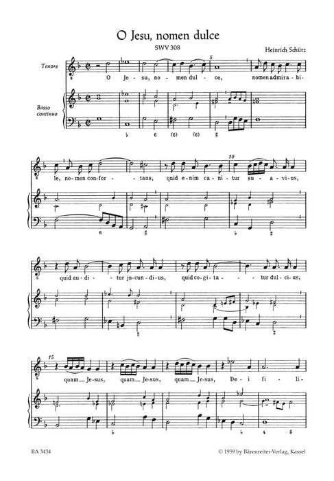 Kleine geistliche Konzerte, Heft 14 協奏曲 騎熊士版 | 小雅音樂 Hsiaoya Music