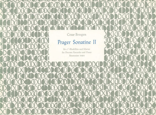 Prager Sonatine Nr. 2 C-Dur -Spielmusik nach böhmischen Motiven und Impressionen aus der Moldau-Stadt- Spielmusik nach böhmischen Motiven und Impressionen aus der Moldau-Stadt 騎熊士版 | 小雅音樂 Hsiaoya Music